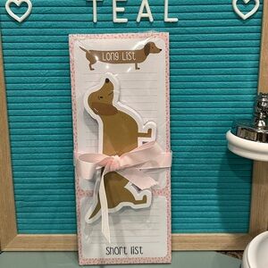 Dachshund Notepads (2 pads included)